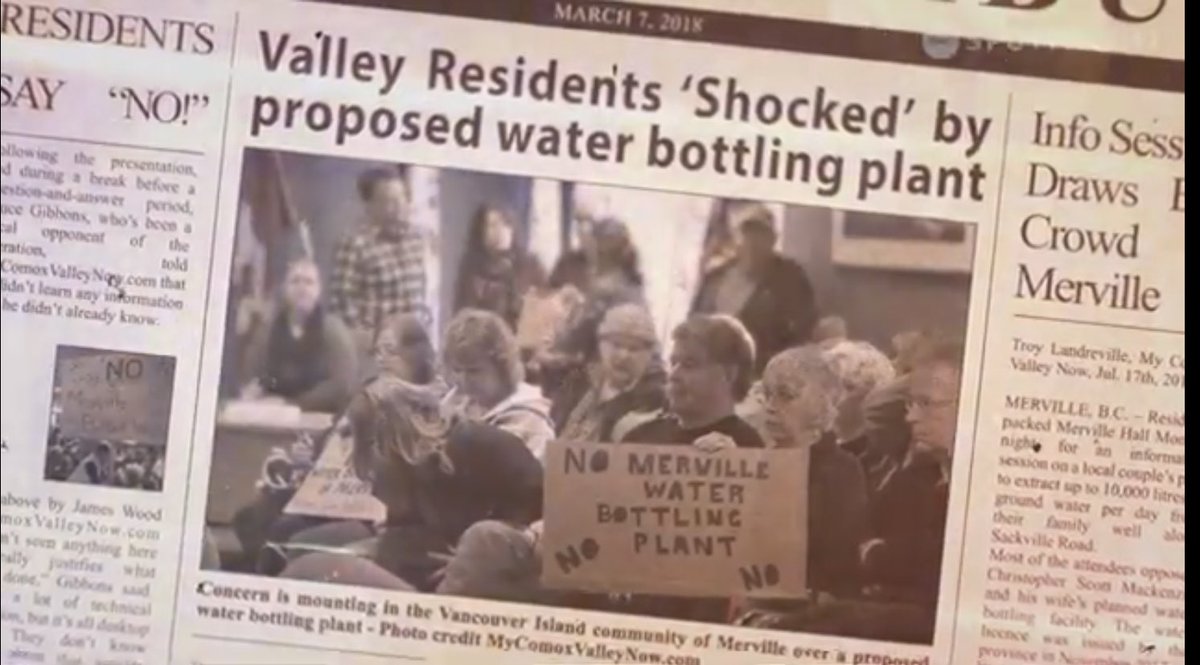 saveourwaterca's tweet photo. Excellent mini-documentary about the #MervilleWaterGuardians. Take 8 minutes to watch the full video. Inspiration for our communities. https://t.co/Cvz1Fo0ifQ #WaterIsEssentialForLife #KeepWaterInPublicTrust #WaterForLifeNotProfit https://t.co/oJbtxS60BO