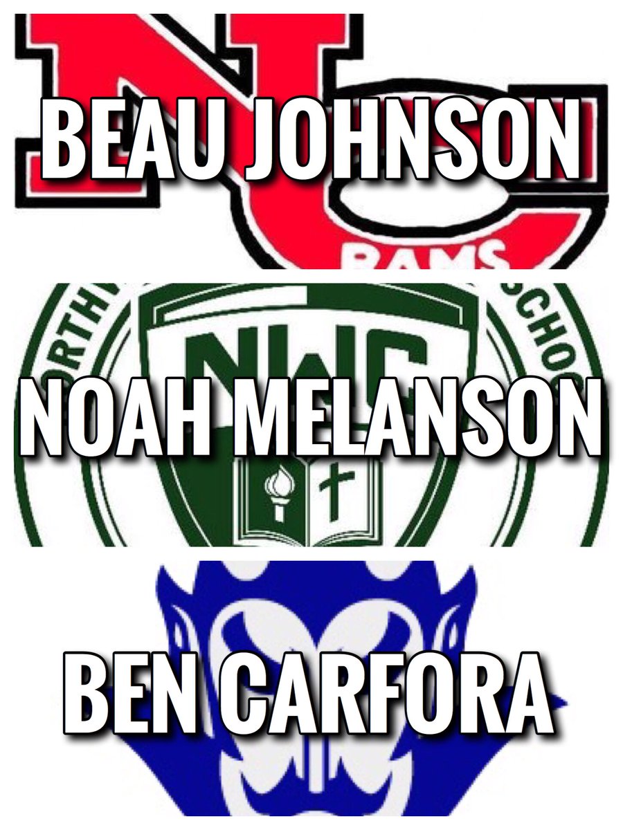 DI time! Here are the DI finalists for the Freshman of the Year presented by <a href="/IPHHOCKEY1/">IPHHOCKEY</a>! 

Ben Carfora (West Haven)
Beau Johnson (New Canaan)
Noah Melanson (NWC) 
#cthk