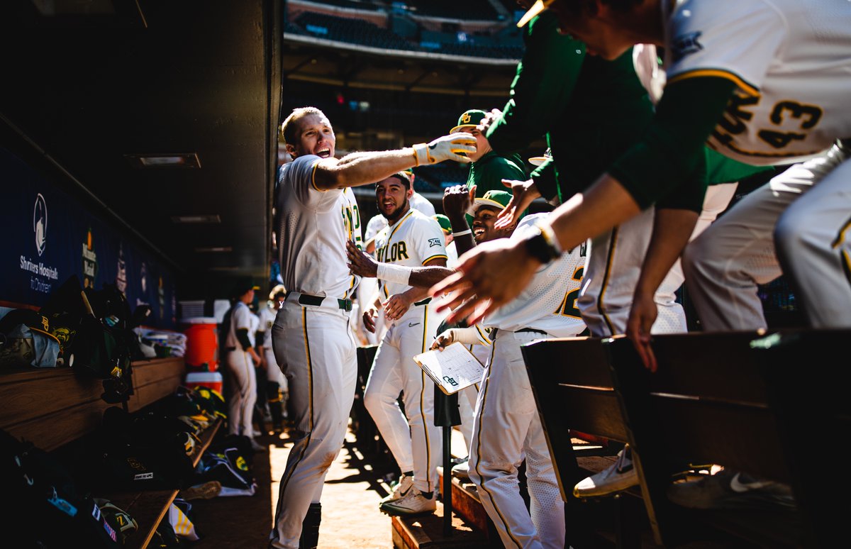 All 😃 cuz we get to do this thing one more time in Minute Maid Park for the kids of <a href="/shrinershosp/">Shriners Children's</a> 

#SicEm🐻⚾️ | #ShrinersCollegeClassic