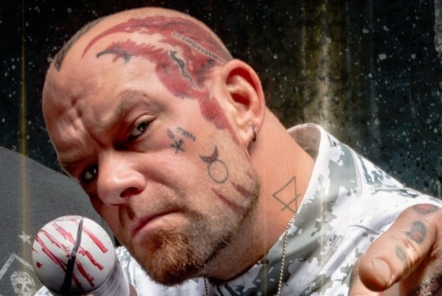 Five Finger Death Punchs Ivan Moody Gets a Face Tattoo with Rick Walters  Red Ink  Tattoo Ideas Artists and Models