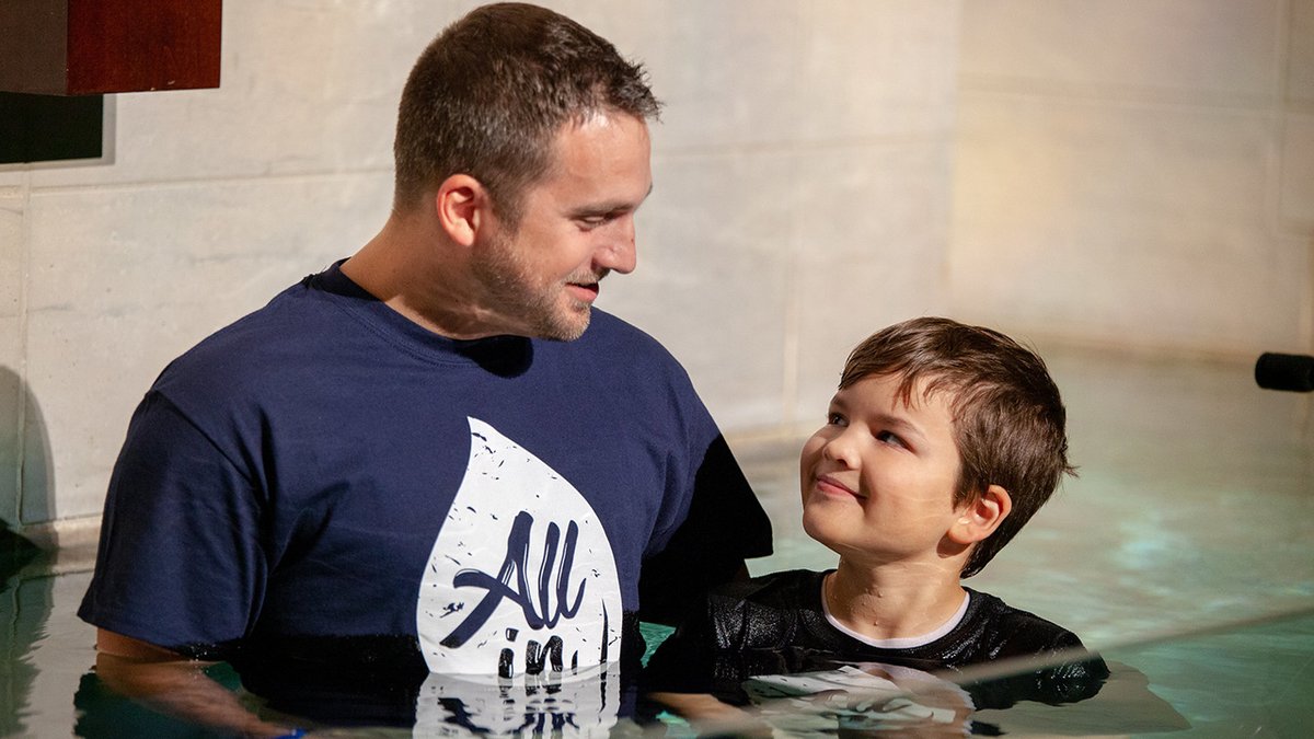 Baptism is an incredible picture of trusting Christ. Check out what this father and son had to say about their recent baptism experience:

championforest.org/updates/genera…
