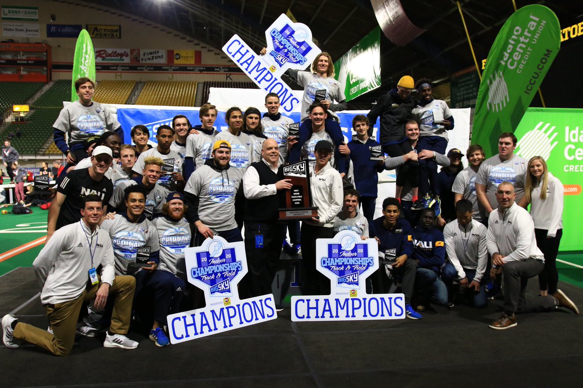 The Lumberjacks are bringing back some new hardware to Flagstaff! 

✅ WAC Swimming &amp; Diving Championship 
✅ Women’s Indoor Big Sky Championship 
✅ Men’s Indoor Big Sky Championship 

Check in tomorrow for a look into our individual championships from this weekend!