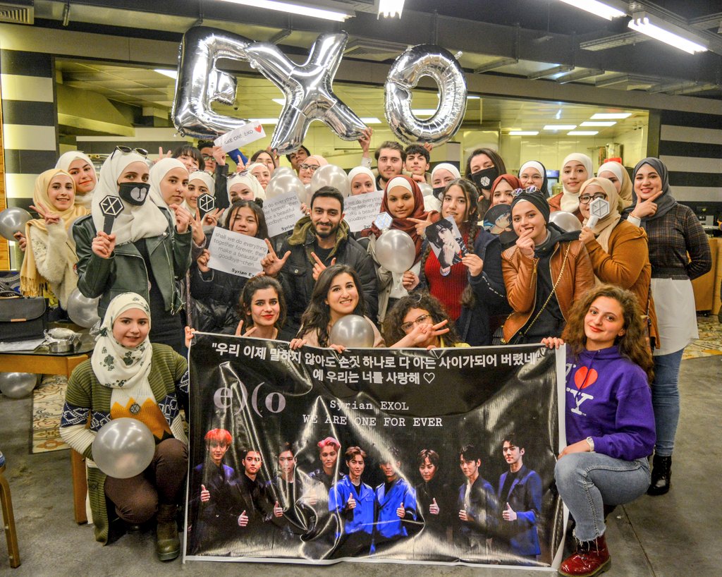 AHMAD_AL__HINDI's tweet photo. Proud of you Exol fans .. it was my pleasure to know everyone of you 🤗❤ #syrian_exo #EXO #EXOL #syrian_exol #syrianexol #weareoneEXO https://t.co/C3PklXLT5F