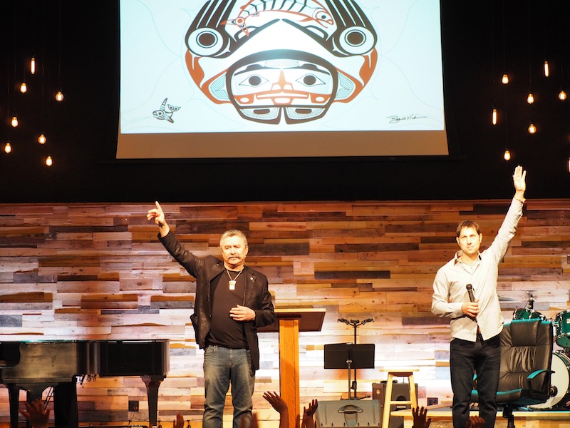 lucky_budd's tweet photo. I'd like to give thanks for a little throwback to this day in 2016. My good friend, teacher, mentor and collaborator @RHVickers and I got to share stories with 5600 students from 27 schools over the course of 5 days in Kelowna.  This was an experience that still inspires! https://t.co/frCYfsIacc