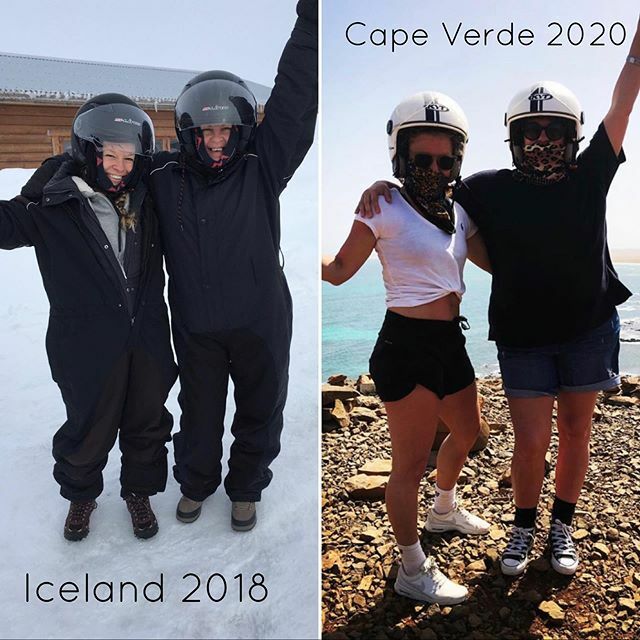 Whatever the weather nothing changes 🥶🥵👭 Thank you to the best friend anyone could wish for, another amazing hol. Pose was pure coincidence 👩‍🚀👩‍🚀
#luckyme #bff #snowmobile #quadbike #capeverde #iceland #helmetbuddies ift.tt/3aj1ePm