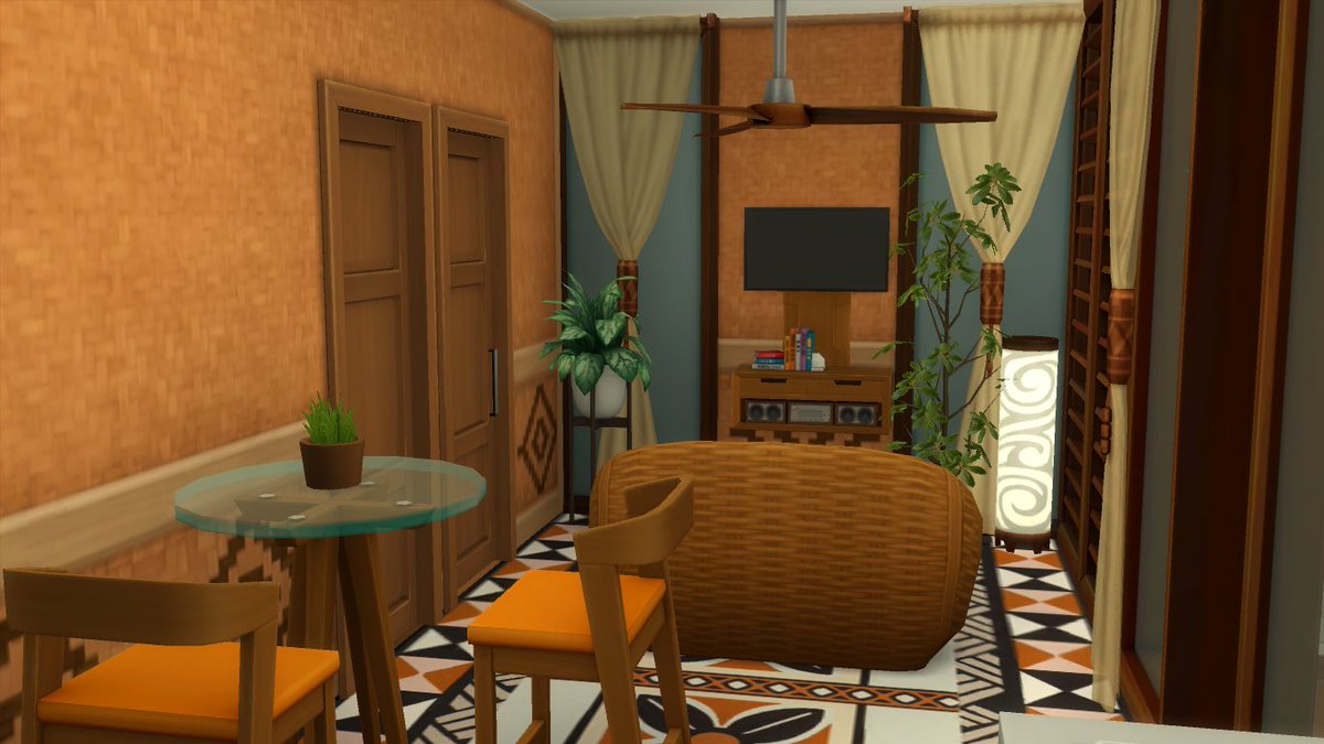 I_Am_Lailaii's tweet photo. Tiny home I built in Sulani on my Twitch a/c. It’s a 20x20 lot named Tangled Flat, 1br, 1b.
#TheSims4 #TheSims #SimsTinyHome #SimsTinyLiving #ShowUsYourBuilds #SimsCreatorsCommunity @SimsCreatorsCom @simsshare https://t.co/wVwJlsTTh1