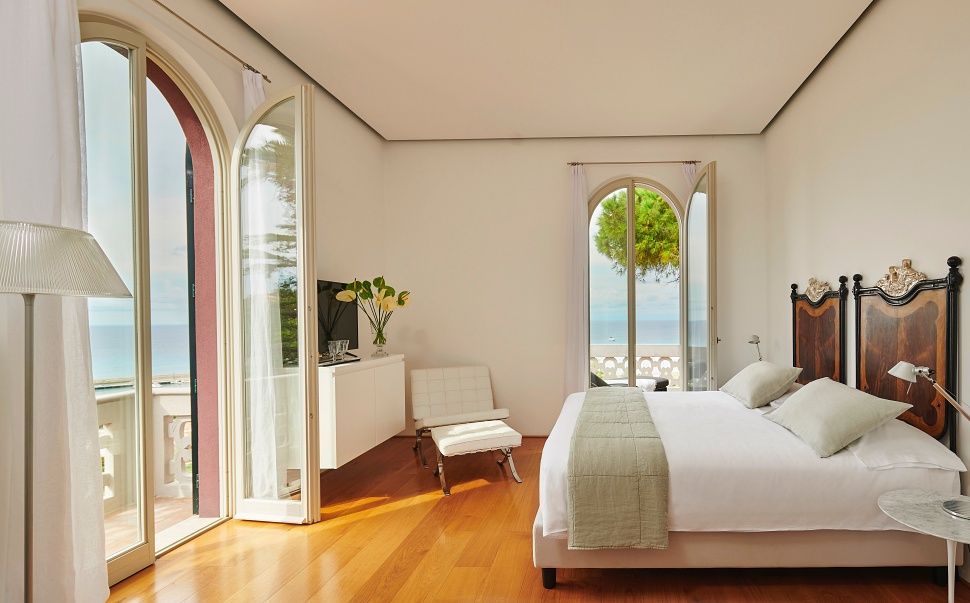 “The hotel features 12 contemporary rooms and suites with epic views of the infamous ‘Coast of Gods’, along the Tyrrhenian coastline.” Villa Paola #Calabria #Italy #luxuryhotel Read more here: bit.ly/2Trl9oB