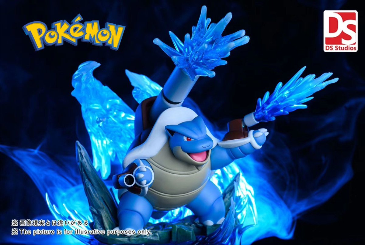 MundoKame's tweet photo. DS Studio – Mega Blastoise
- 116 € Sin contar los gastos de envío ni aduanas!
- Medidas: Altura: 22 cm
- Fecha de lanzamiento: Q4 2020
- PO abierto!
#DSStudio #Pokemon #MegaBlastoise https://t.co/QGe0myxsX5