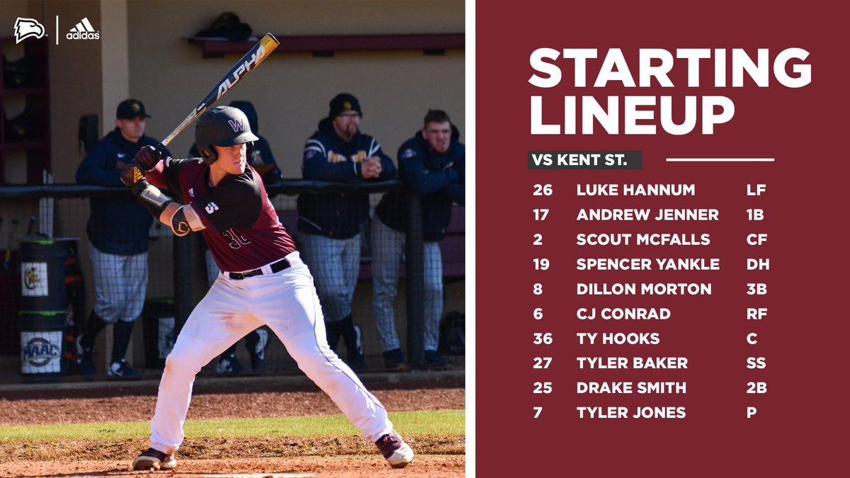 All business this afternoon ⚾️

First pitch at 1 p.m. from the Winthrop Ballpark.

Listen Live: bit.ly/32DQOHD
Live Stats: bit.ly/2TaWJ3G

#ROCKtheHILL