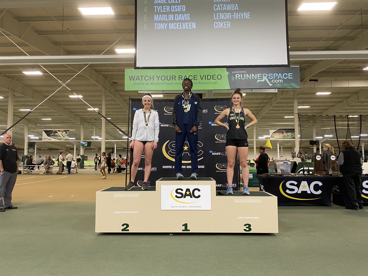 SAC_Athletics's tweet photo. Women’s 800 Results:
🥇M. Chellah
🥈G. Kasitz
🥉B. Quartararo
#MakeSACYours @LMURailsplitter @QueensAthletics @AUTrojans https://t.co/SZ6AiQEIDY