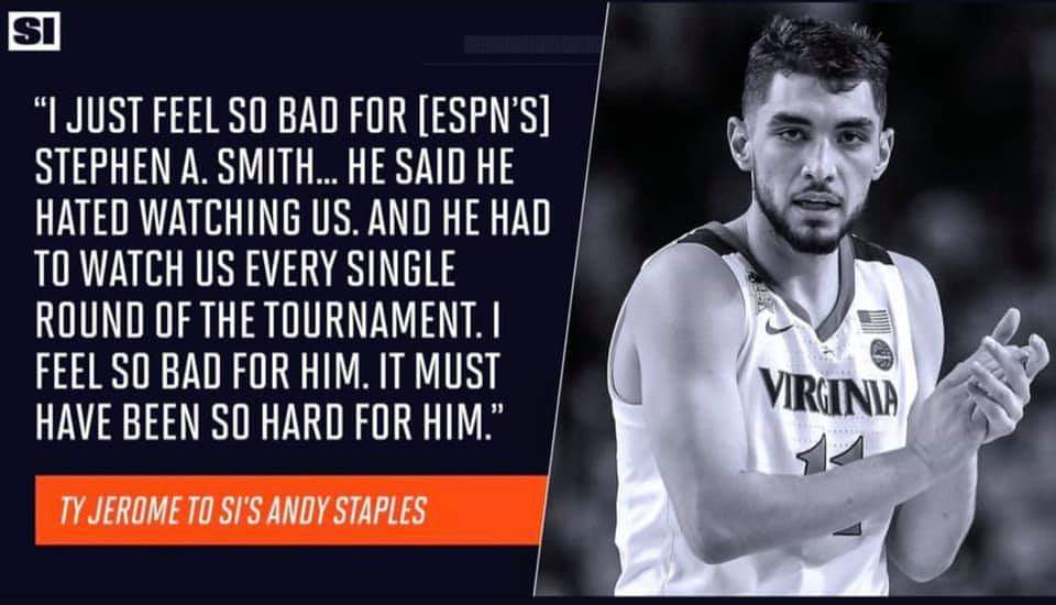 rip9ley's tweet photo. @tyjerome_ Haters gonna hate! @danfetes #tyland #GoHoos #Wahoowa #2019NationalChamps https://t.co/nGklkCXQiG