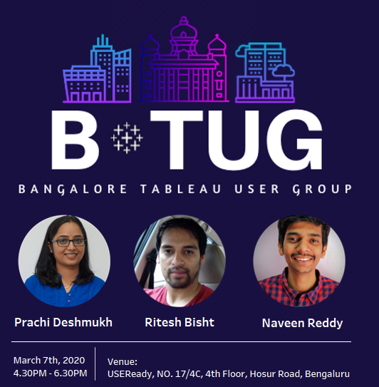 mdivya516's tweet photo. Are you a Tableau fanatic? Register for Bangalore Tableau User Group!🥳
RSVP: https://t.co/ZepzM8VSew
@BangaloreTug #BangaloreTUG https://t.co/hbG4Kj698a