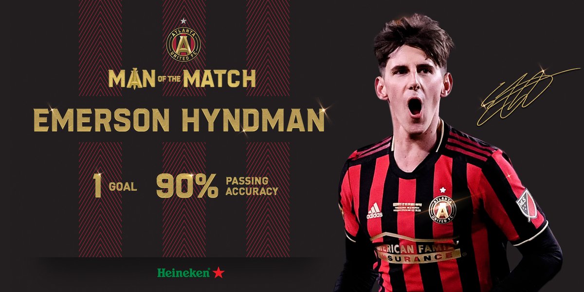 Unbelievable strike ✅
Game-winner ✅

@emersonhyndman is your man of the match 👏