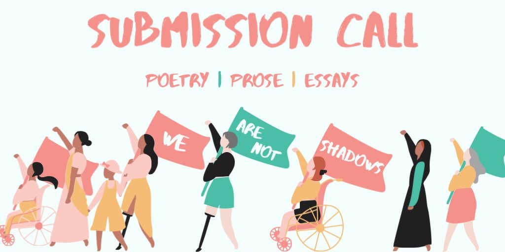 🚨ATTENTION: WE ARE NOW OPEN FOR SUBMISSIONS🚨

For our first book, we are calling on women to pick up their pens and share their stories with us for our anthology, We Are Not Shadows.

Read below for details &amp; guidelines &gt;&gt;&gt;

#WritingCommunity