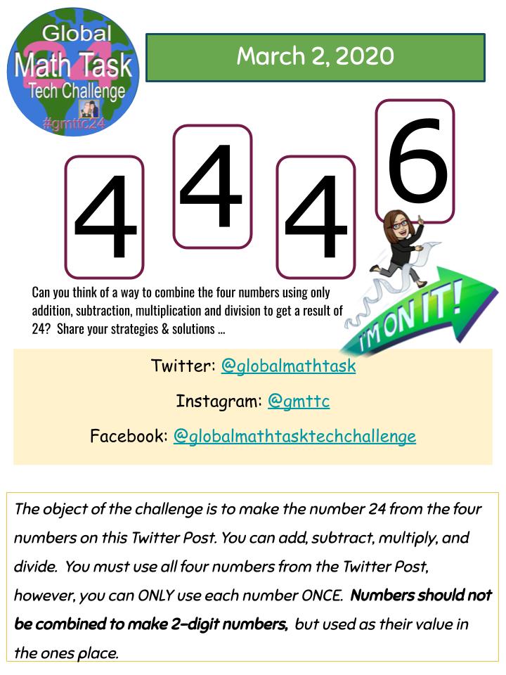 Global Math Task Tech Challenge tweet media
