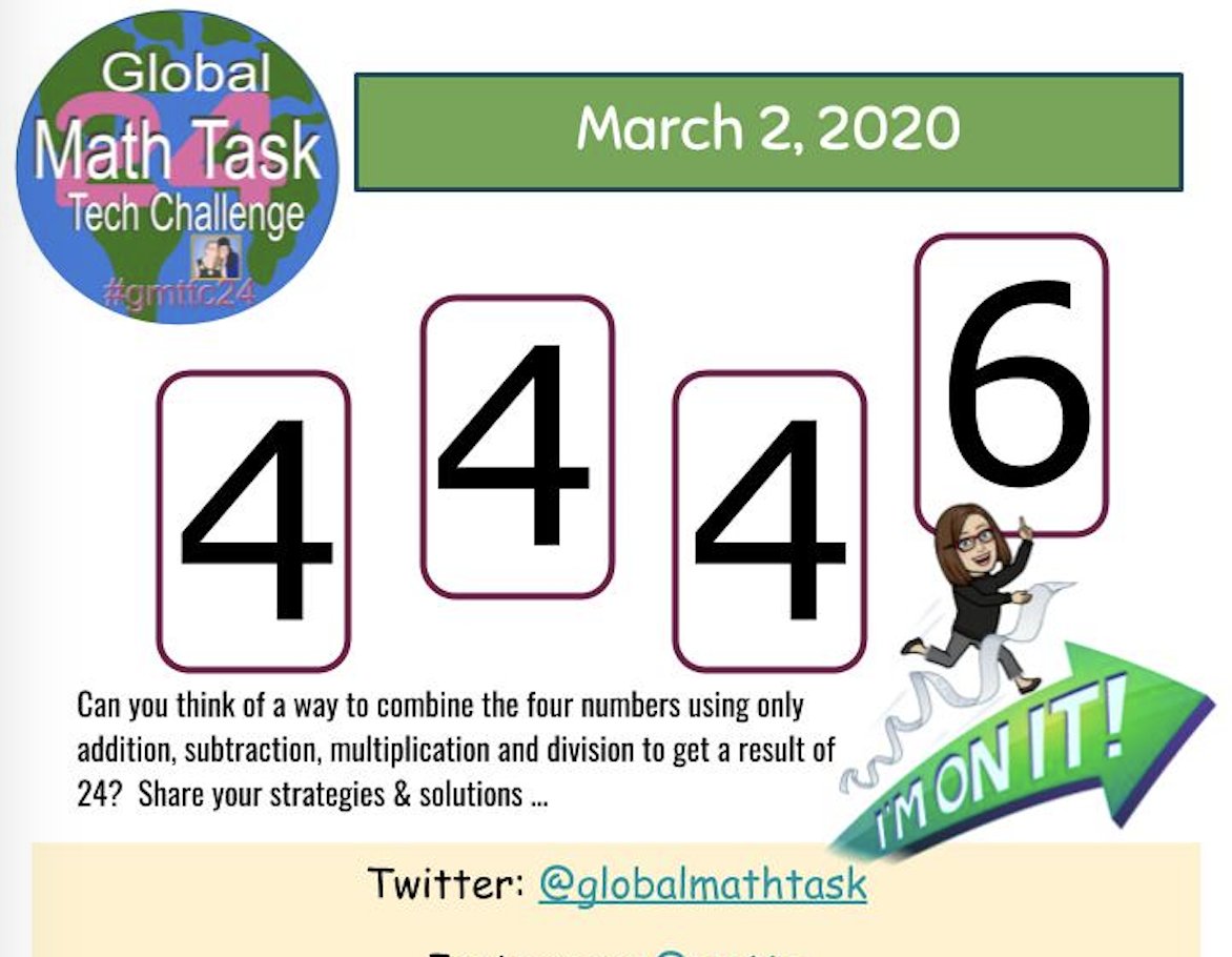 Global Math Task Tech Challenge tweet media