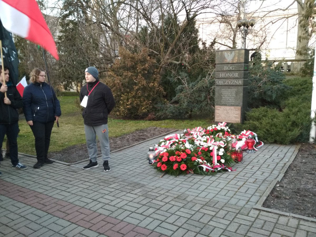 1.03. Opolski Marsz Pamięci Żołnierzy Wyklętych. Cześć i chwała bohaterom! <a href="/1934ONR/">ONR</a> #Opole