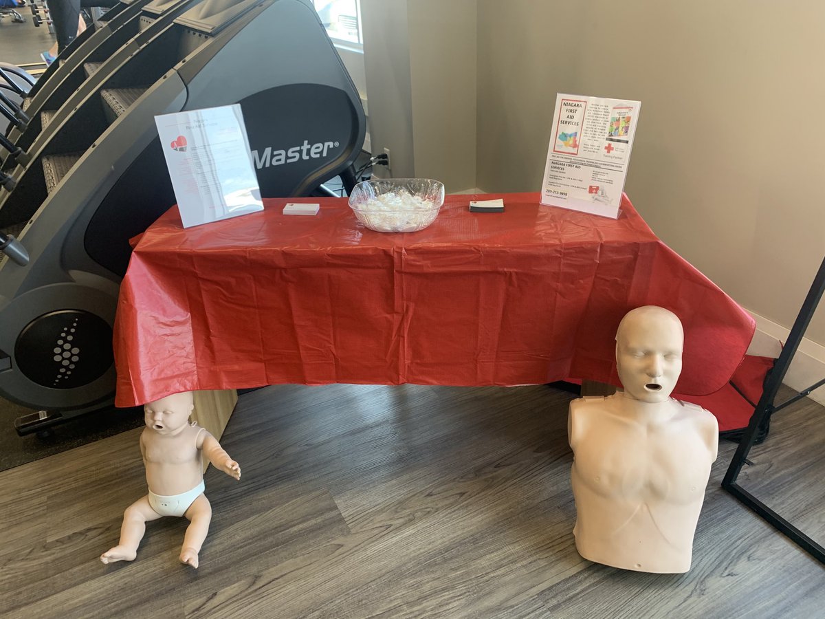 NiagaraFirstAid's tweet image. Niagara First Aid Services @ Club Eighty8 Open House  652 River Road Welland.