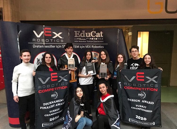 Yeşim Binici Köseoğlu (@binici_yesim) on Twitter photo Büyükçekmece Fen ve Teknoloji Lisesi Vex takımımız Omega, Vex Robotics Turnuvasını başarı ile tamamlayarak. Amerika’da düzenlenecek Uluslararası yarışmaya katılmaya hak kazandı. Öğrencilerimizi ve öğretmenimizi tebrik eder başarılarının devamını dileriz.<a href="/serozeren/">Serhat Özeren</a> <a href="/polatcenker/">Cenker Polat</a> Büyükçekmece Fen ve Teknoloji Lisesi Vex takımımız Omega, Vex Robotics Turnuvasını başarı ile tamamlayarak. Amerika’da düzenlenecek Uluslararası yarışmaya katılmaya hak kazandı. Öğrencilerimizi ve öğretmenimizi tebrik eder başarılarının devamını dileriz.<a href="/serozeren/">Serhat Özeren</a> <a href="/polatcenker/">Cenker Polat</a>