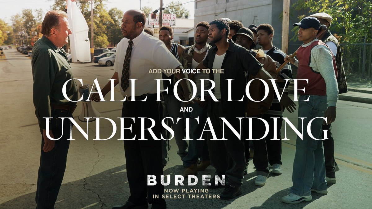 Answer the call to justice. See the electrifying story of #BurdenMovie starring Academy Award-winner <a href="/ForestWhitaker/">Forest Whitaker</a> and <a href="/Usher/">Usher Raymond IV</a>. In select Los Angeles and New York theaters now. bit.ly/burdentickets