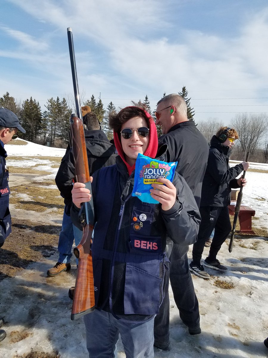 SpartanTrap's tweet photo. Hats off to senior Jack Hanneman for winning the first Annie Oakley of the season! https://t.co/K2BosNuxMN