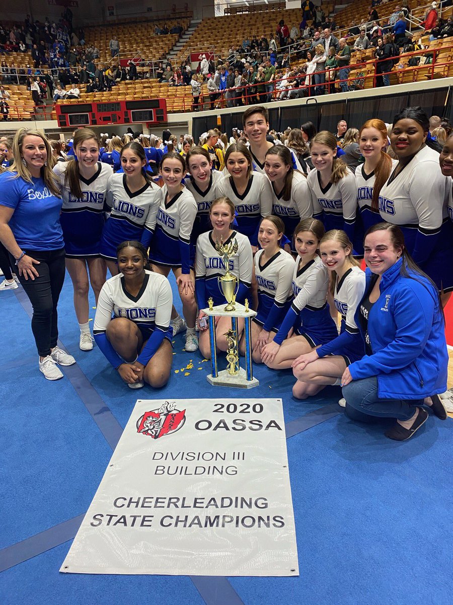 State Champs!!
⁦<a href="/BexleySchools/">Bexley Schools</a>⁩ ⁦<a href="/BexleyAthletics/">Bexley Athletics-</a>⁩ ⁦<a href="/bexleycheer/">Bexley Lions cheer</a>⁩