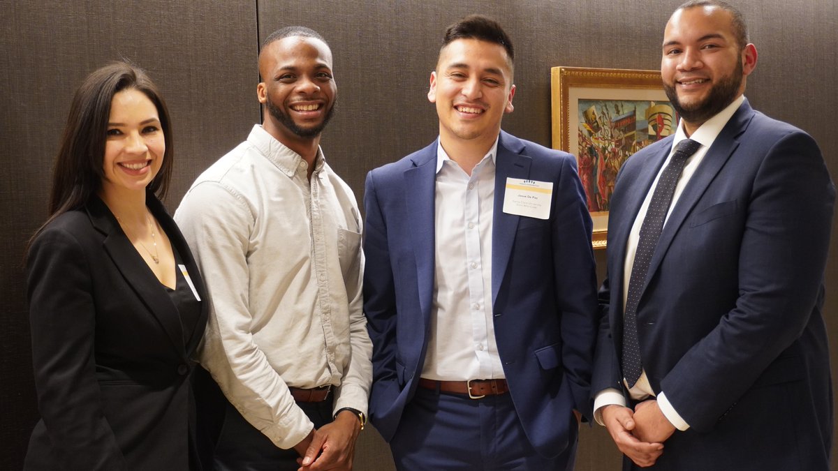 CSFNational's tweet image. Thank you again to the panelists at Thursday’s Career Night: @ANicoleSerrato, Reco Charity, Josué De Paz, and Jason Tejada. Special shout-out to Reco &amp;amp; Paul, Weiss for hosting us! #CSFAlumni #CSFYoungLeaders #CSFPC #brightfutures