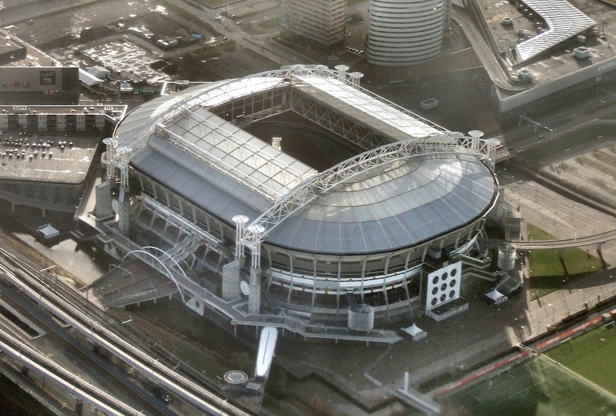 stadium_arena's tweet photo. Johan Cruyff Arena 🇱🇺
54990 places
@AFCAjax @stadium_arena
#ajaaz #ajax #eredivisie
#stadium #football #Nederland #amsterdarn #johancruyff https://t.co/zsW92b982C