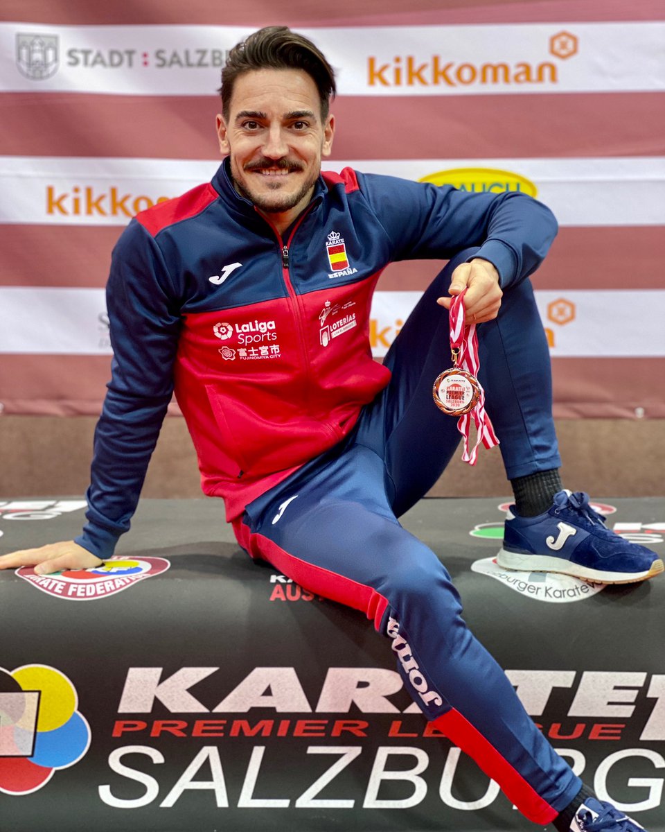 DamianHQuintero's tweet photo. +1🥉
¡Seguimos sumando, y creciendo!
#Karate1Salzburg #KINGtero https://t.co/BzoAlU7aWI