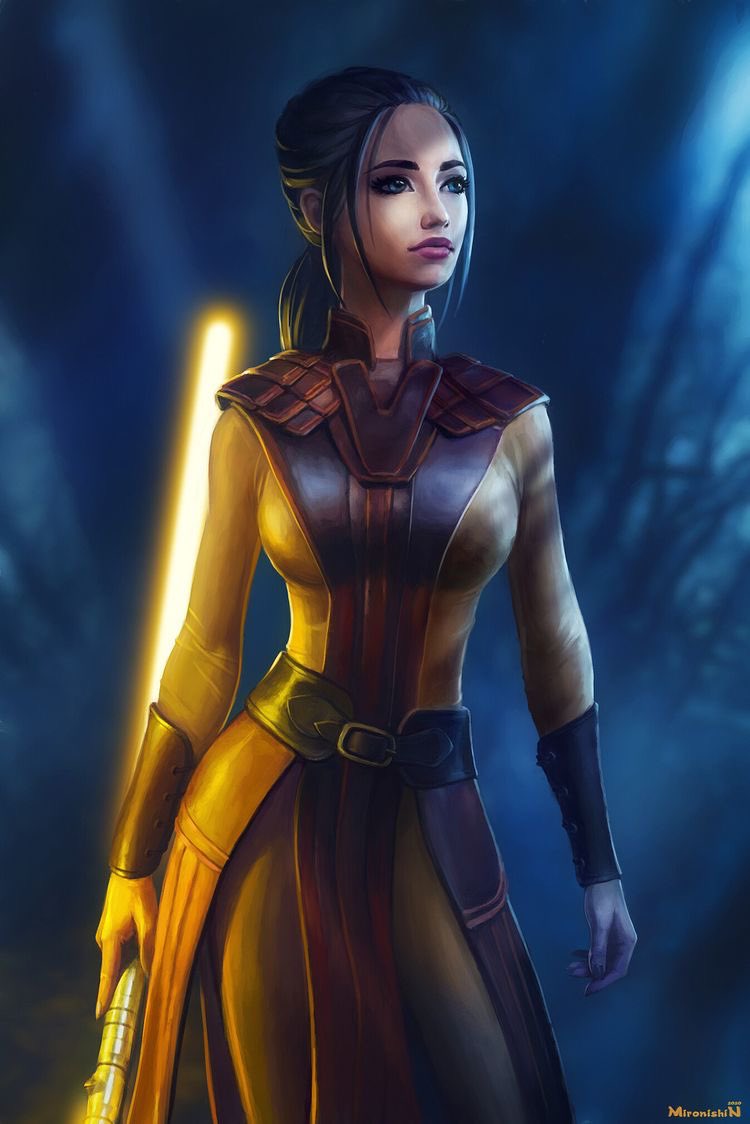 raul mares on twitter bastila shan 2 beautiful art by andrew mironishin via roy e onpinterest raul mares on twitter bastila shan 2