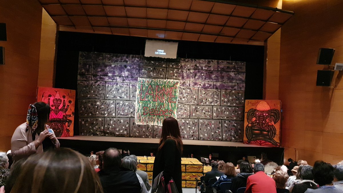 Está a punto de empezar! 
🎵'Lakmé' de Léo Delibes, con Proyecto Ópera de <a href="/OrquestaUVA/">JOUVa</a>
#centrobuendia