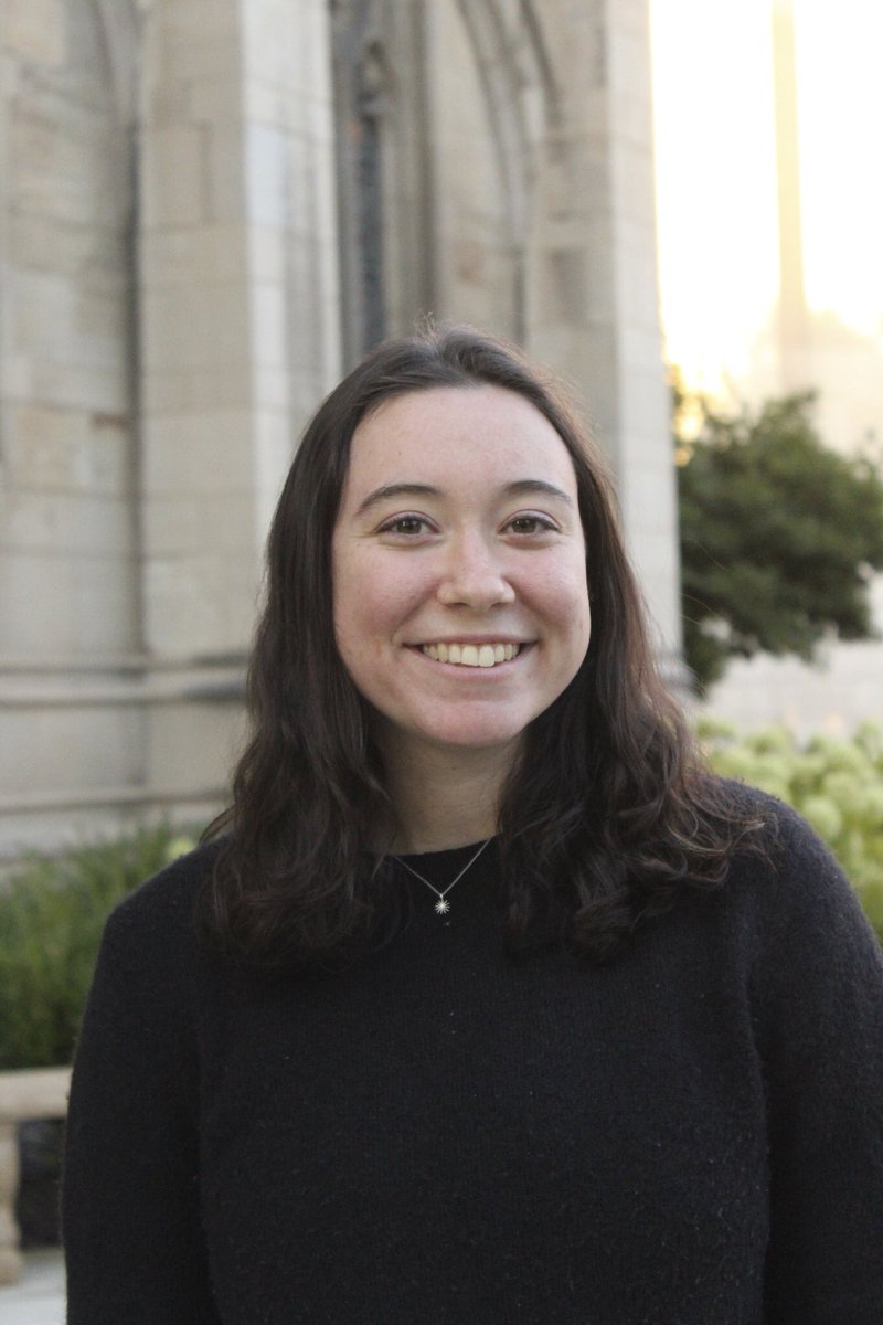 Pitt_TCE's tweet photo. #seniorsunday!
💙🎶💛
This week is Julia! She‘s a Communication Science and Disorders major, with minors in Spanish and Linguistics and a certificate in Latin American Studies. After graduation, Julia will be attending grad school for her masters in Speech-Language Pathology! https://t.co/oMmrS367sO