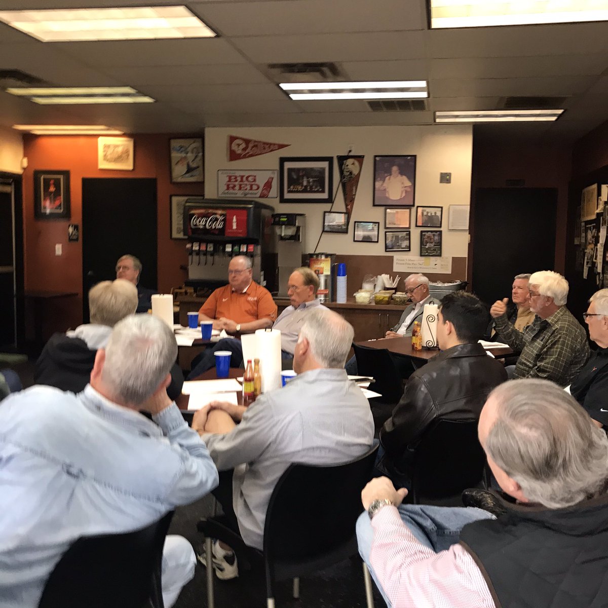 Honored to be invited to Beta Mu Founders Day celebration at famous Bert’s Bar-B-Q at University of Texas. Big plans for house investment in future of chapter.