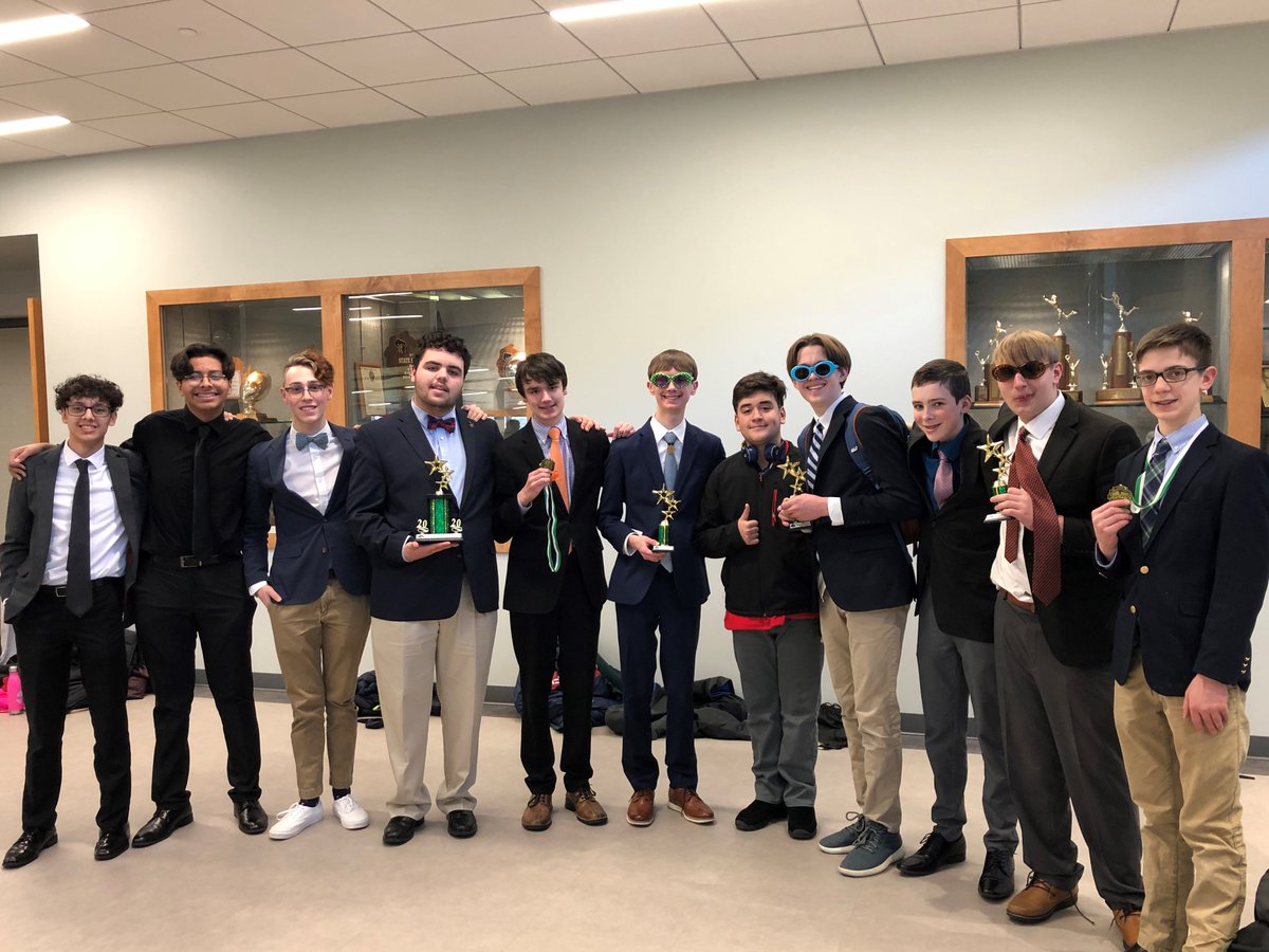 MUHSforensics's tweet photo. 3rd Place Medium Teams at Port Washington!
ALEX BLACKWOOD '23 1st Pl Farrago
OWEN KILLORAN '23 1st Pl Extemp
COLIN WALSH '20 1st Pl Special Occasion
ALEX LEWEIN '21 3rd Pl Impromptu
QUENTIN WALSH '22 Finalist Oral Interp
NICHOLAS MCQUILLAN '23 Finalist Radio
@marquettehigh https://t.co/UN0cbN4q9I