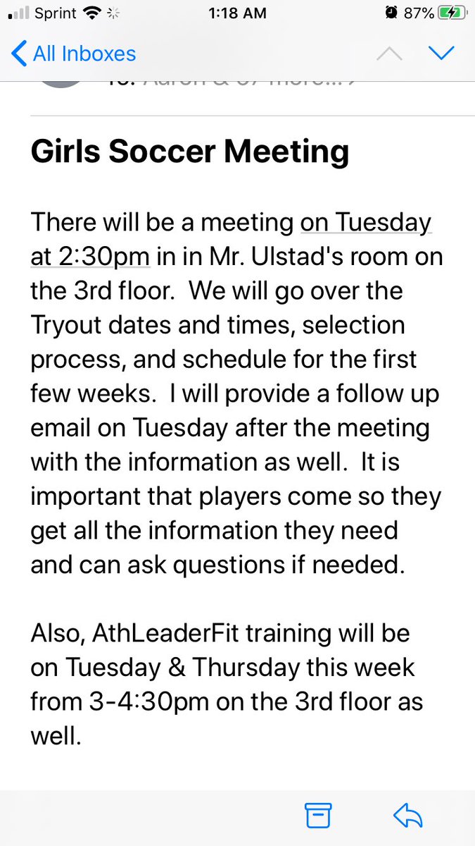 Jackson High girls soccer players!!! Meeting Tuesday!!!