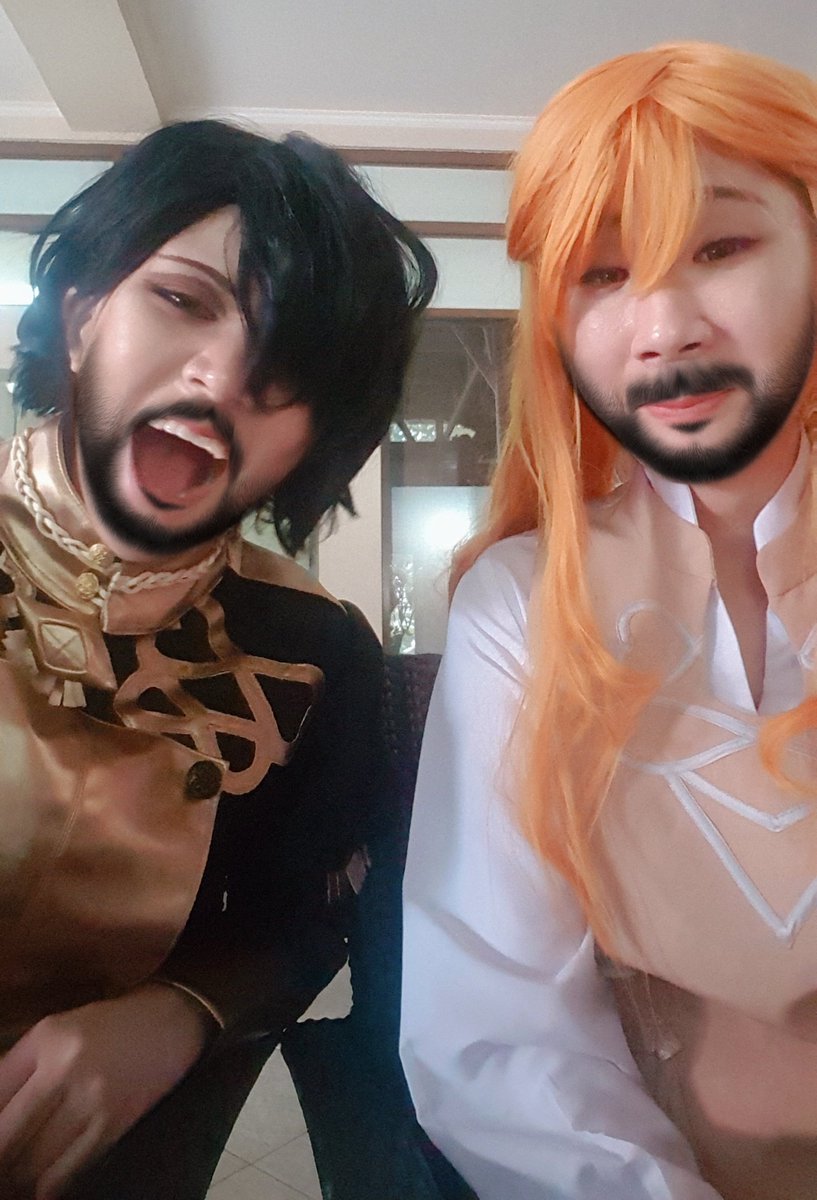 MBAGENE69's tweet photo. Yeah we gay, keep scrolling
Timeskip Ferdinand : me
Pre-timeskip Hubert : @yuune___
Otsu at Jakarta Toys and Comic Fair!
#Ferdibert #Hufer #FireEmblemThreeHouses https://t.co/dbEAqmtzdN
