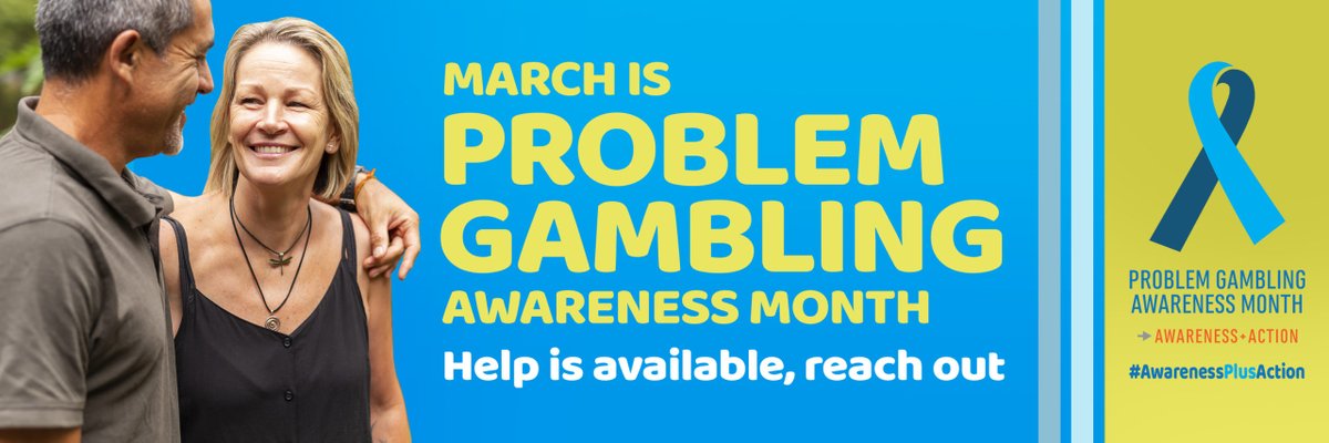 LALottery's tweet photo. March is Problem Gambling Awareness Month. You owe it to yourself and loved ones to learn more about his hidden addition. #AwarenesPlusAction #PGMA #AddictionRecoveryLA https://t.co/oGcl2mgSvI https://t.co/7BInpAuEOq