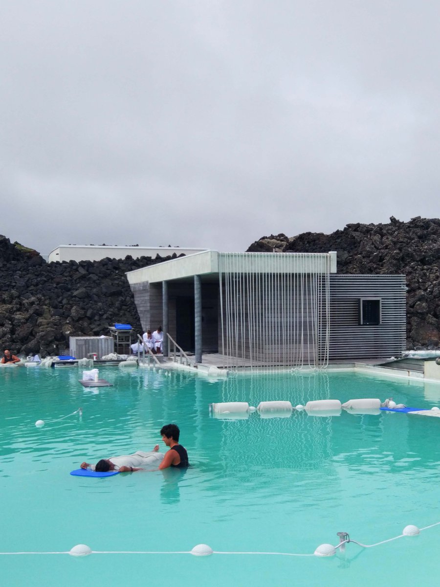 In-water #massage in the Blue Lagoon‘s healing geothermal waters - truly unique #wellness experience. I felt weightless and completely #relaxed, there’s nothing quite like it.