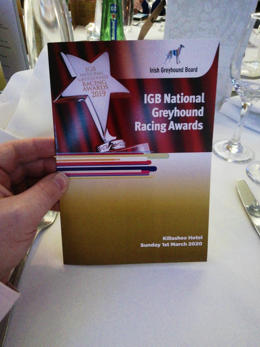 cloynejoker's tweet photo. And so the awards start #IGB #greyhoundawards @shelbournepark @CorkDogs #killmacdonagh https://t.co/iiTQ224ziR
