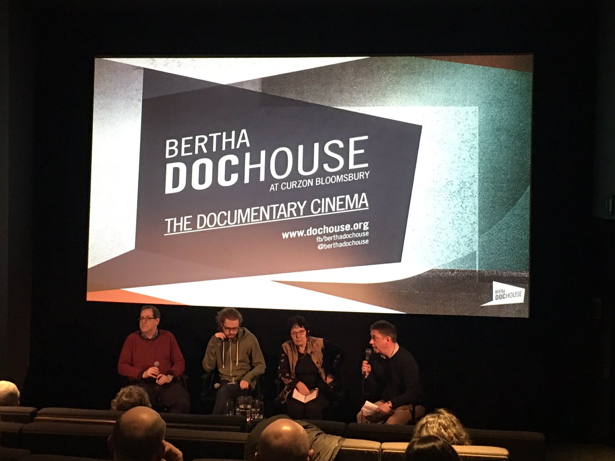 FactionFilmsLtd's tweet photo. Our @BerthaDocHouse panel is getting underway! A long day for all involved, sold out screenings, and lots of excellent debate. Many thanks to all for the support https://t.co/zO0omnM1pI