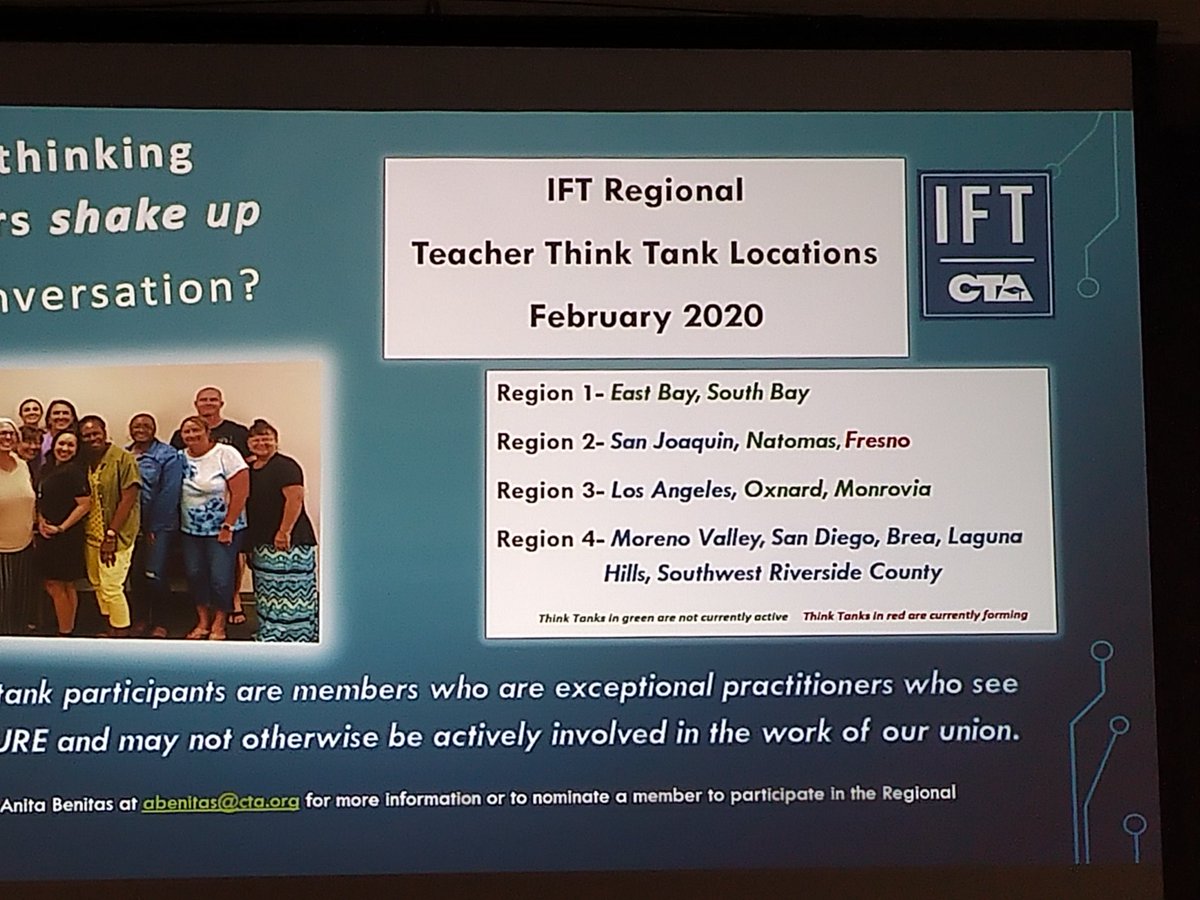 AchiDeb's tweet photo. I came to @iftlover's presentation and got to share the work of the North Orange County Think Tank. #alwaysworking #lovewhatyoudo #WeareCTA #CTAEHR #CTAIFT https://t.co/Y4NBxmEMhW