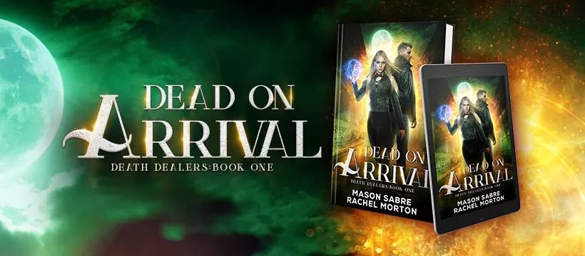 MasonSabre's tweet photo. #NEWRELEASE #LIVE
💥Dead on Arrival💥
An #UrbanFantasy Story (Death Dealers Book 1)
US https://t.co/wN0Hy8c2Sf
UK https://t.co/KUTMAcGHKz
If you like Jim Butcher, Ilona Andrews, Faith Hunter, you'll love the Death Dealers series
 #kindleunlimited #books #masonsabre #rachelmorton https://t.co/zTSyV194iK