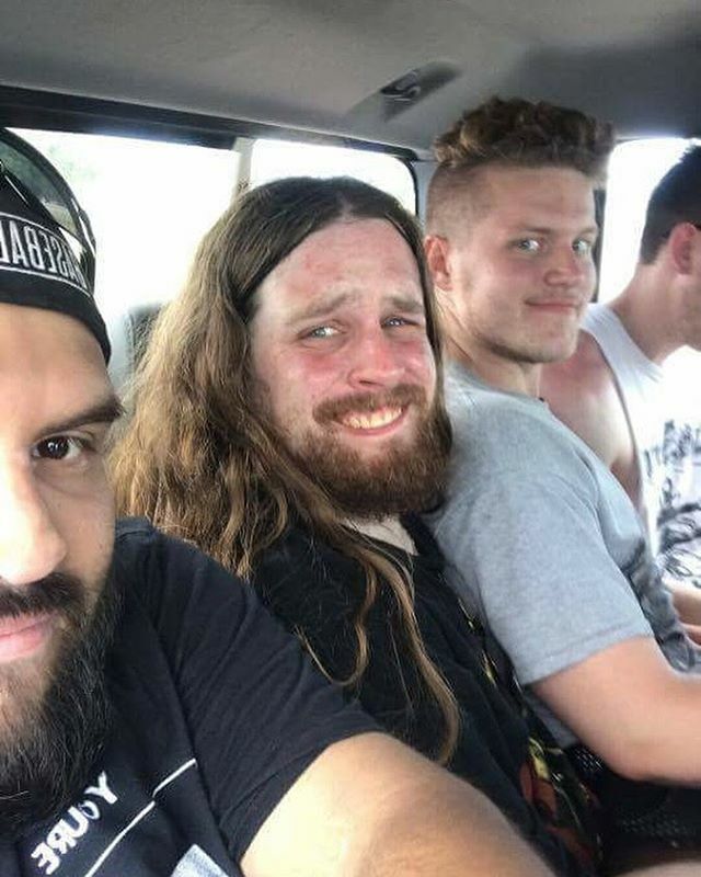 AsylumTX's tweet photo. ☀️GAME FACES ONLY☀️ our next show is less than a week away! SATURDAY MARCH 7 at Wits End in Dallas with @valeofpnathco @gorod_official @wolfkingca @cesspool_of_corruption @kombatdeathmetal ⚡️⚡️
.
.
.
.
#metal #gameface #bros #brosforlife #vanlife #hair #… https://t.co/1MUmBR2cMe https://t.co/CIfZhm4Ww9