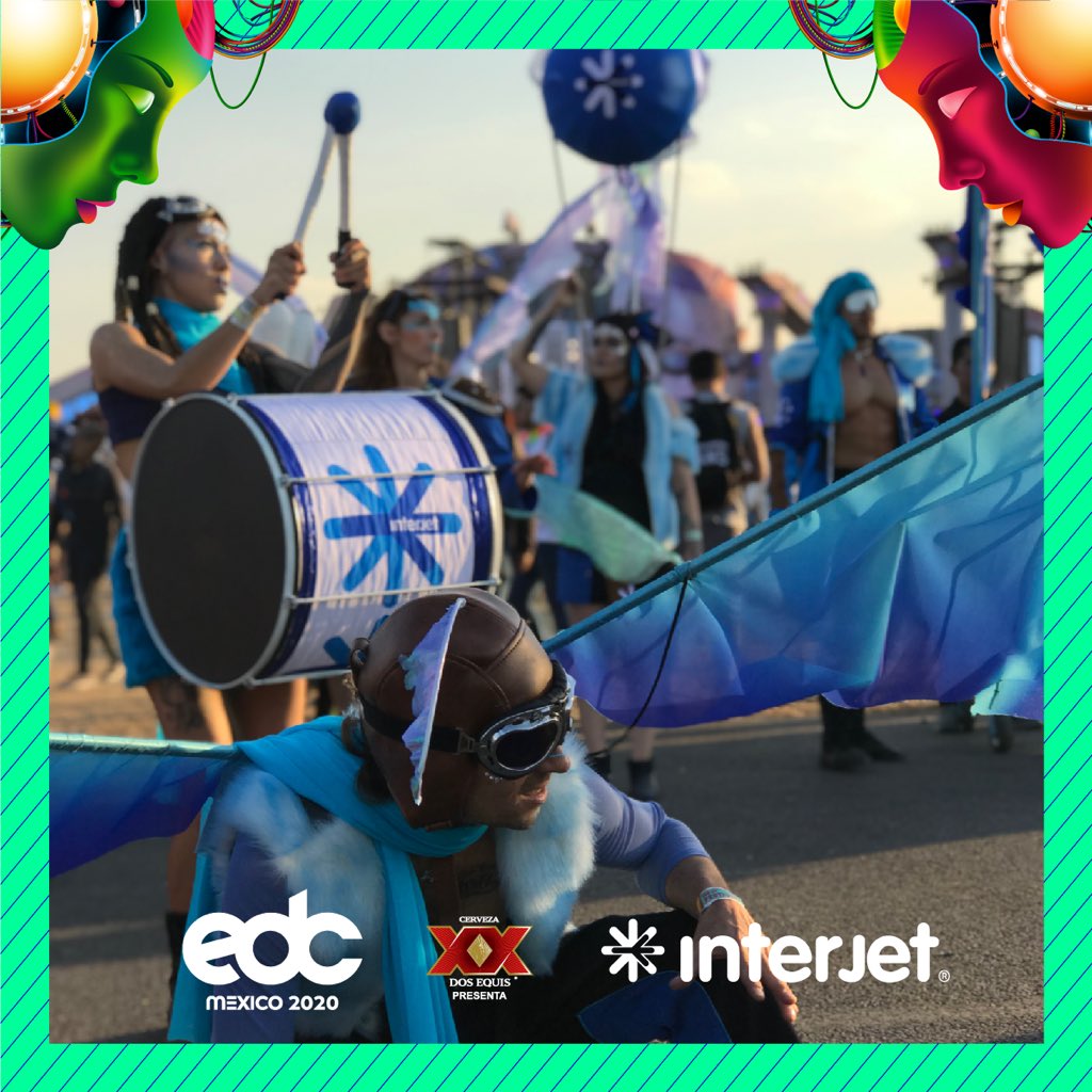 interjet's tweet photo. Días perfectos para llenarte de energía al ritmo de la mejor música electrónica en @EDC_MEXICO. ¡Acompáñanos! #InterjetEDC https://t.co/0lty4sdJ6M