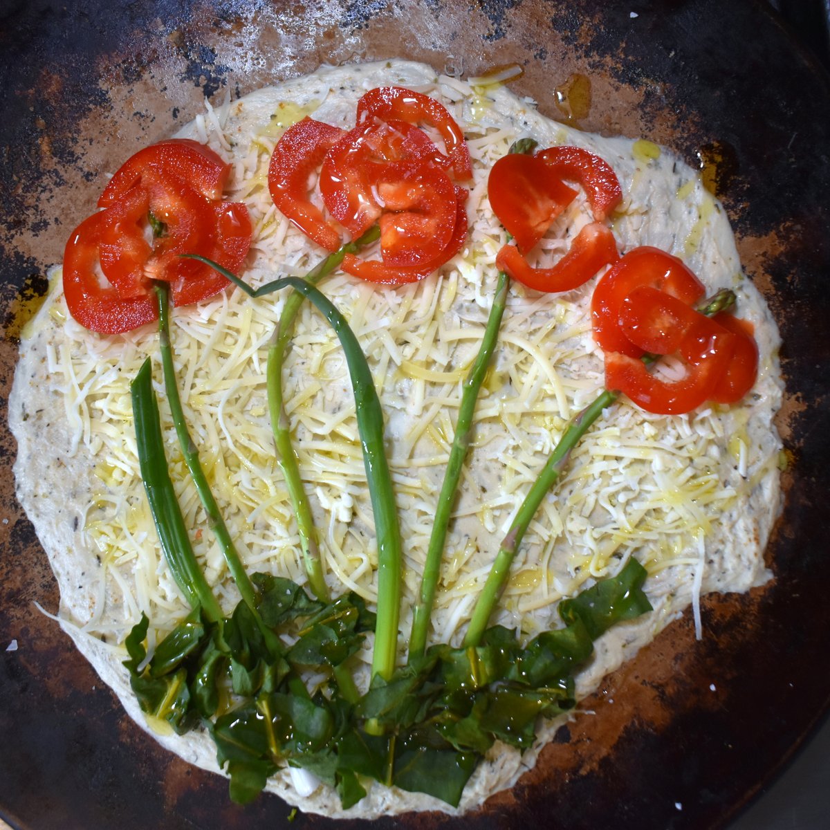 Culinary_Cam's tweet photo. Sunday brunch: flowering flatbreads with produce from @MelissasProduce. #RecipeTesting for #SpringOnThePlate. Recipe coming soon! #Sponsored #Ad https://t.co/bZY4hNiqUi