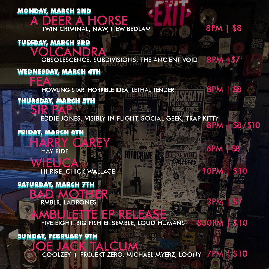 529_EAV's tweet image. (Five Two) NINE Shows this week! 

#fivetwonine #eastatlanta #thisweekatfivetwonine