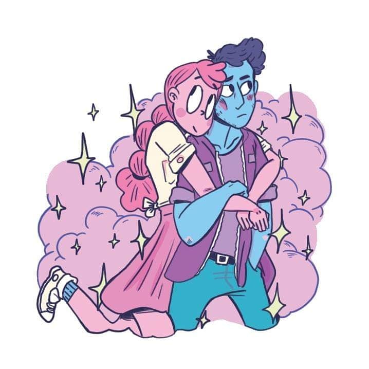 @Meggukun Hi I'm S.B just you're regular doesn't-fit-anyplace kinda schmuck - I love drawing expressions and I have a webcomic !!