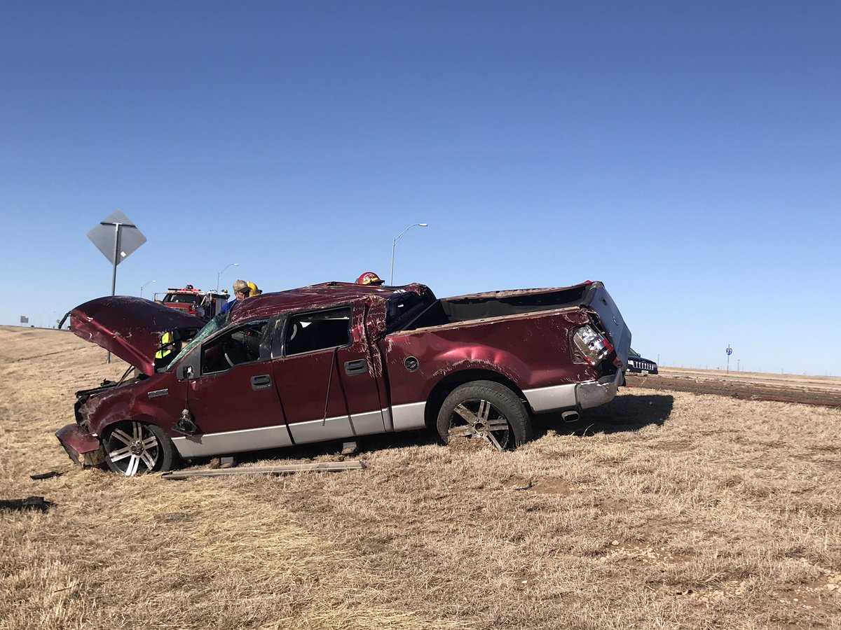 nscottdowning's tweet image. 1 car rollover at mm88 I-27 . 1 transported. #HappyFire