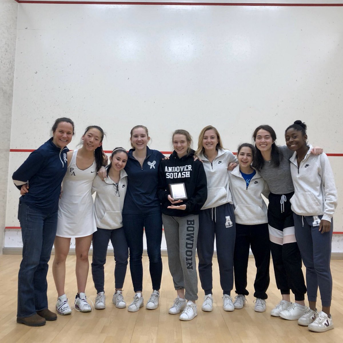 GV Squash finished 4th in this weekend’s Girl Class A New England Championships and earned the Team Sportsmanship Award. Congrats to the squad for their performance and sportsmanship! <a href="/NESQUASH/">NEISA</a> <a href="/NEPSAC/">NEPSAC ®</a> 
GV Volleyball won the Team Sportsmanship this fall.
#AndoverAthletics