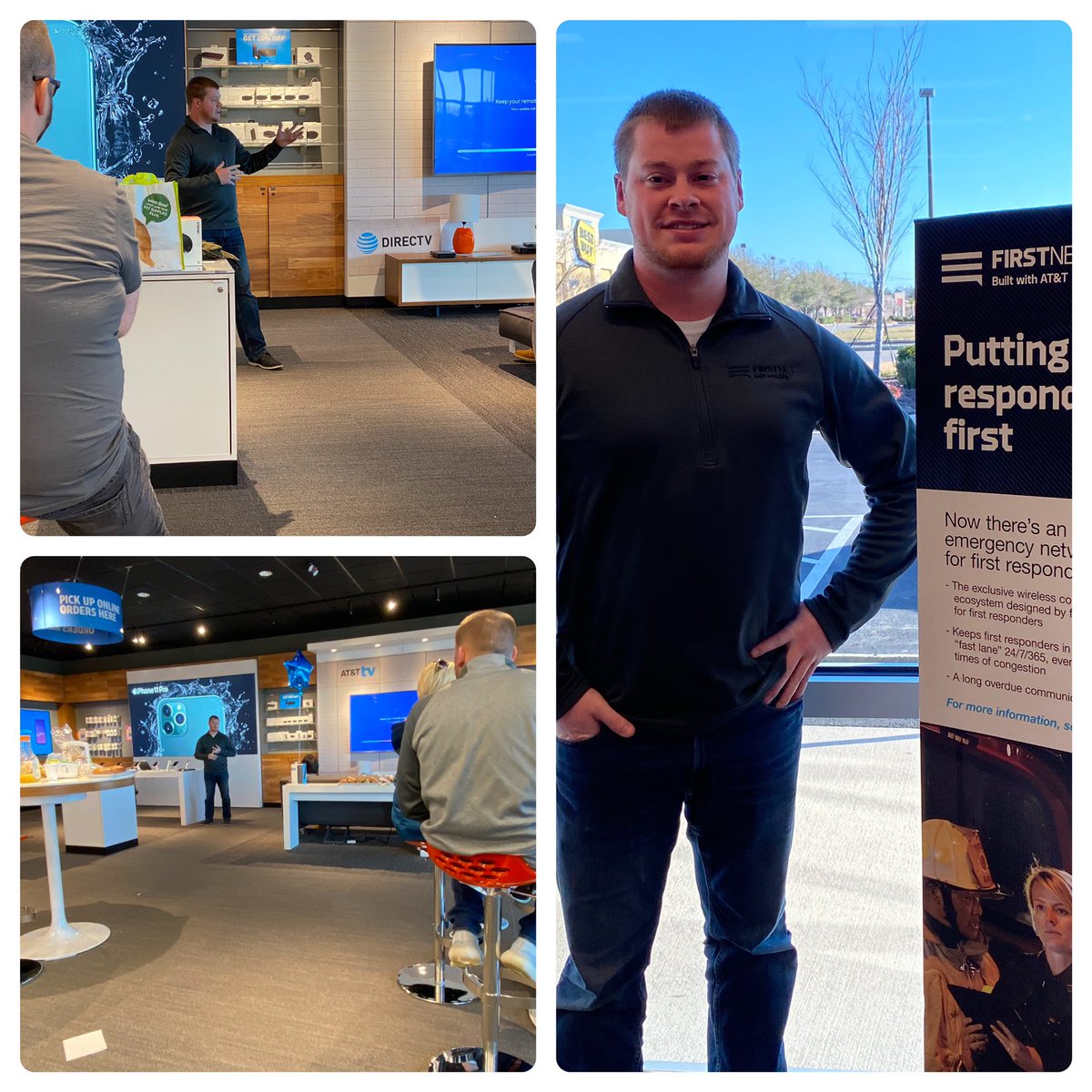TeamMyrtleBeach's tweet photo. Exciting updates to come with FirstNet. Thanks Nick for sharing your best practices. @FredScalera https://t.co/Ir5QH7n4GK
